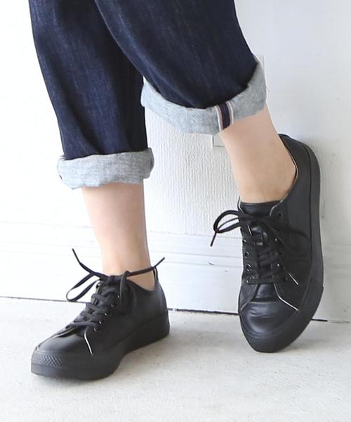 coen(コーエン)の「ワントーンスニーカー(スニーカー・レディース・ブラウン/ブラック/オフホワイト・SMALL/MEDIUM/LARGE)」の21枚目の写真