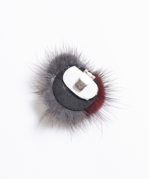 PICHE ABAHOUSE（ピシェ アバハウス）の「ミンクポンポンシュークリップ（シューケア用品・レディース・ブラック/ピンク/ボルドー・フリー）」の5枚目の写真