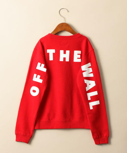 VANS(バンズ)の「VANS(バンズ)OFF THE WALL BIGロゴスウェット(スウェット・キッズ・レッド/ブラック/ホワイト・130cm/150cm/110cm)」の11枚目の写真