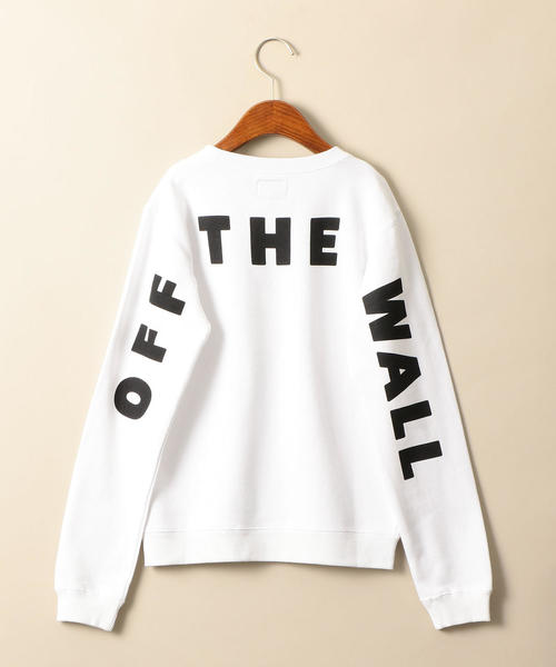 VANS(バンズ)の「VANS(バンズ)OFF THE WALL BIGロゴスウェット(スウェット・キッズ・レッド/ブラック/ホワイト・130cm/150cm/110cm)」の9枚目の写真