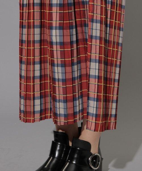 PAGEBOY（ページボーイ）の「チェックプリーツスカート（スカート・レディース・ブラウン/レッド/ブルー・FREE）」の19枚目の写真