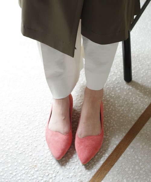 HIMIKO On Bleue（ヒミコオンブルー）の「【On Bleue】ボロネーゼ・シルキーフラットパンプス/883205（パンプス・レディース・ライトブルー/ピンク/ライトブラウン・23.5cm/24.5cm/24.0cm/23.0cm/25.0cm/22.5cm）」の3枚目の写真