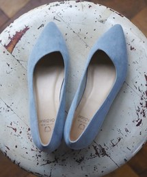 【On Bleue】ボロネーゼ・シルキーフラットパンプス/883205