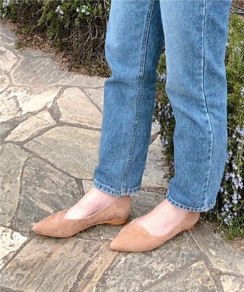 HIMIKO On Bleue（ヒミコオンブルー）の「【On Bleue】ボロネーゼ・シルキーフラットパンプス/883205（パンプス・レディース・ライトブルー/ピンク/ライトブラウン・23.5cm/24.5cm/24.0cm/23.0cm/25.0cm/22.5cm）」の9枚目の写真