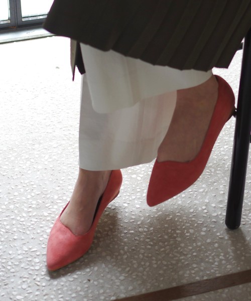 HIMIKO On Bleue（ヒミコオンブルー）の「【On Bleue】ボロネーゼ・シルキーフラットパンプス/883205（パンプス・レディース・ライトブルー/ピンク/ライトブラウン・23.5cm/24.5cm/24.0cm/23.0cm/25.0cm/22.5cm）」の8枚目の写真