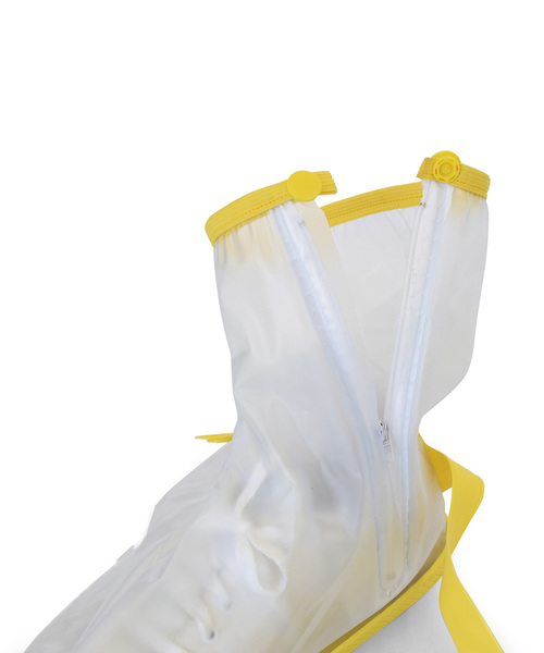 entre square（アントレスクエアー）の「bcl A/D2 シューズ レインカバー PVC M イエロー×クリア（シューズ小物/雑貨・レディース・クリア・ONE SIZE）」の7枚目の写真