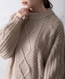 classicalelf | ケーブルニットプルオーバーニット(ニット/セーター)