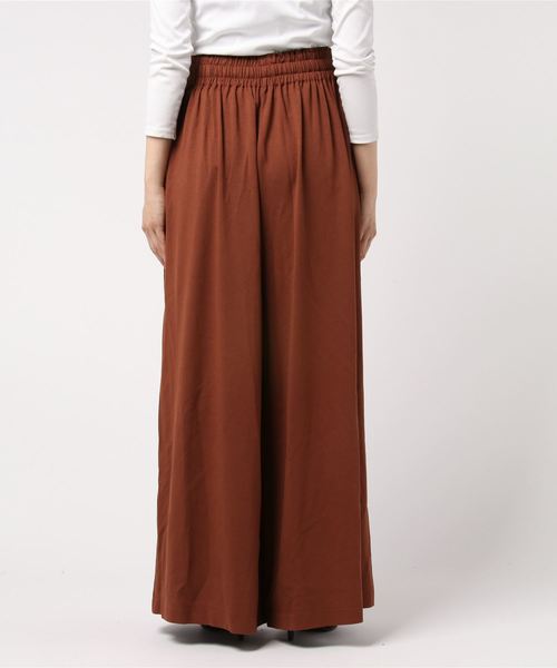 MIHARAYASUHIRO（ミハラヤスヒロ）の「【MIHARA YASUHIRO】gather wide pants（その他パンツ・レディース・ブラウン・38）」の3枚目の写真