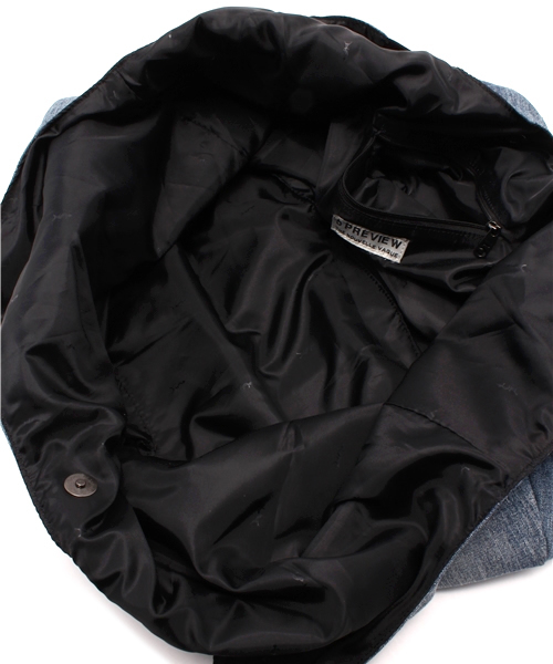 And A（アンドエー）の「5PR Denim Bag (5preview)（トートバッグ・レディース・インディゴブルー・FREE）」の2枚目の写真