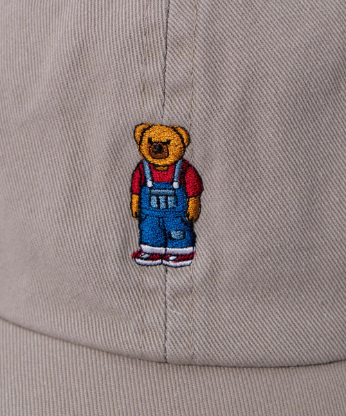 WEGO（ウィゴー）の「WEGO/ベア刺繍LowCap（キャップ・メンズ・ブラック/ダークグリーン/ネイビー/ダークベージュ/ベージュ・FREE）」の19枚目の写真