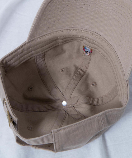 WEGO（ウィゴー）の「WEGO/ベア刺繍LowCap（キャップ・メンズ・ブラック/ダークグリーン/ネイビー/ダークベージュ/ベージュ・FREE）」の16枚目の写真