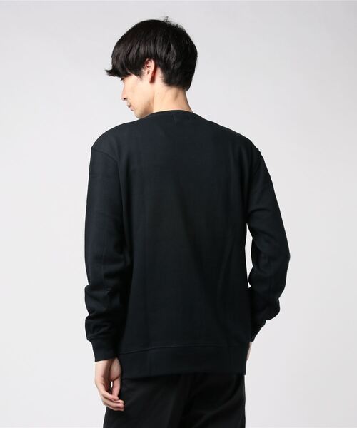DOUBLE STEAL(ダブルスティール)の「One Hand Painted トレーナー(スウェット・メンズ・ブラック/レッド/トップグレー/ネイビー・MEDIUM/LARGE/X-LARGE)」の6枚目の写真