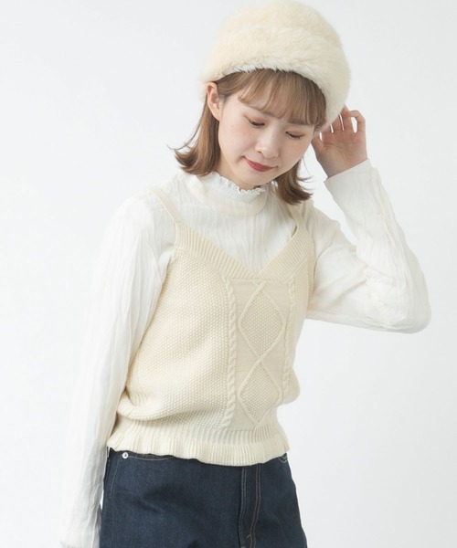 ADOLESCENCE �i�A�h���Z���X�j�́u���t�����j�b�g�r�X�`�F�yZOZOTOWN����A�C�e���z�i�j�b�g/�Z�[�^�[�j�v�b�N���[��