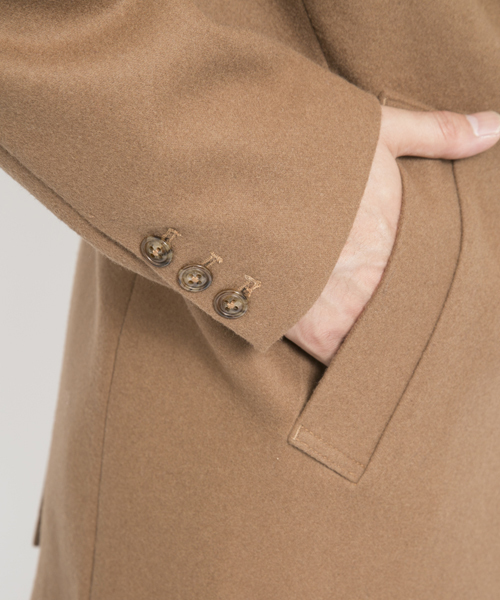 SILAS(サイラス)の「CHESTER COAT(その他アウター・メンズ・ベージュ/ネイビー・3/1/2)」の5枚目の写真