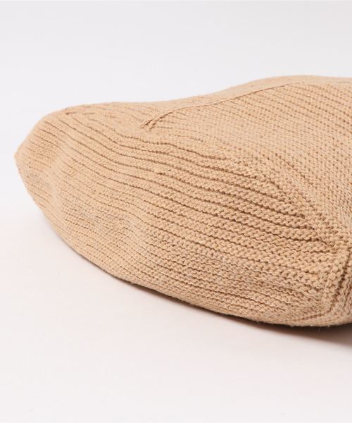 select MOCA(セレクトモカ)の「ガーター編みニットバッグ/センターデザインワンハンドルバッグ(ショルダーバッグ・レディース・ベージュ/オレンジ/アイボリー・FREE)」の5枚目の写真