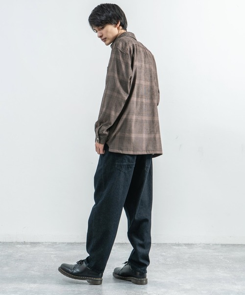 Rocky Monroe（ロッキーモンロー）の「コーデュロイ オーバーサイズ シャツ（シャツ/ブラウス・メンズ・ブラック/ベージュ/ブラウン/ブラウン系その他/ブラウン系その他2/ブラウン系その他3・M/L/XL）」の9枚目の写真