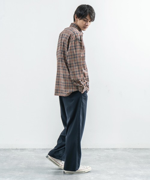 Rocky Monroe（ロッキーモンロー）の「コーデュロイ オーバーサイズ シャツ（シャツ/ブラウス・メンズ・ブラック/ベージュ/ブラウン/ブラウン系その他/ブラウン系その他2/ブラウン系その他3・M/L/XL）」の22枚目の写真