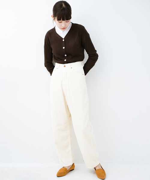 Lee リー のファッション その他パンツ パンツ Ladylee ちょっぴりハイウエストのコーデュロイカウガールパンツ その他パンツ Lee リー のファッション その他パンツ パンツ Ladylee ちょっぴりハイウエストのコーデュロイカウガールパンツ その他パンツ