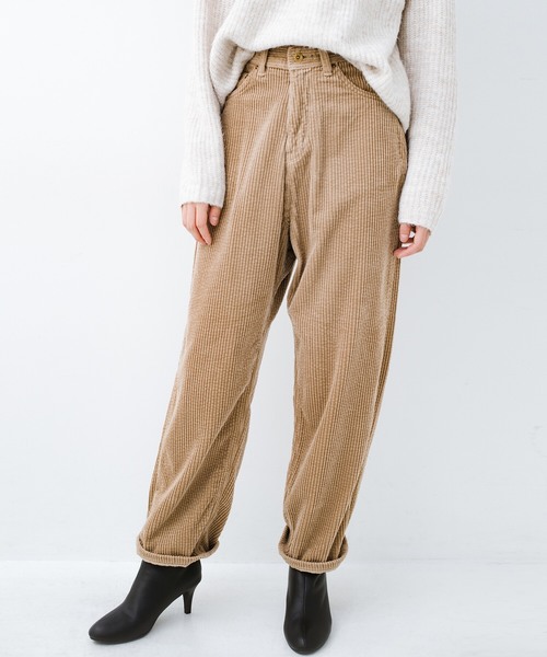 Lee リー のファッション その他パンツ パンツ Ladylee ちょっぴりハイウエストのコーデュロイカウガールパンツ その他パンツ Lee リー のファッション その他パンツ パンツ Ladylee ちょっぴりハイウエストのコーデュロイカウガールパンツ その他パンツ
