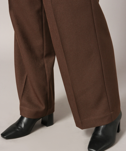 LOWRYS FARM（ローリーズファーム）の「ウールライクスラックスパンツ　857366（スラックス・レディース・ダークブラウン/イエロー/ブラウン/ホワイト系その他・MEDIUM/LARGE）」の13枚目の写真