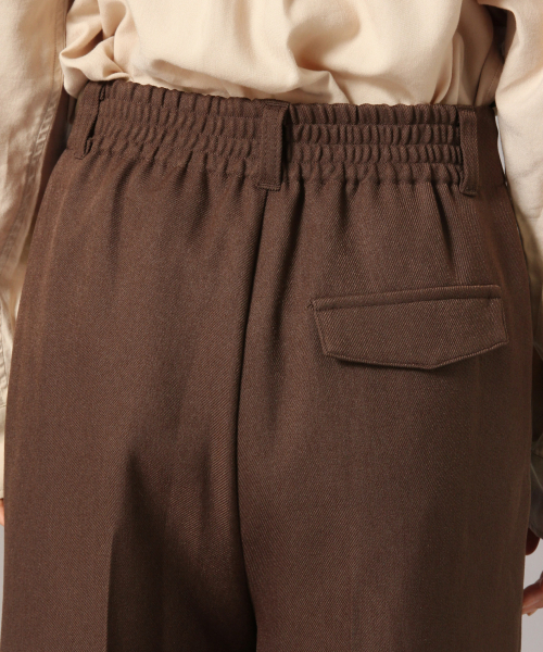 LOWRYS FARM（ローリーズファーム）の「ウールライクスラックスパンツ　857366（スラックス・レディース・ダークブラウン/イエロー/ブラウン/ホワイト系その他・MEDIUM/LARGE）」の12枚目の写真