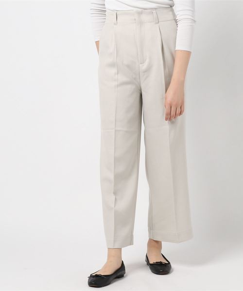 LOWRYS FARM（ローリーズファーム）の「ウールライクスラックスパンツ　857366（スラックス・レディース・ダークブラウン/イエロー/ブラウン/ホワイト系その他・MEDIUM/LARGE）」の21枚目の写真