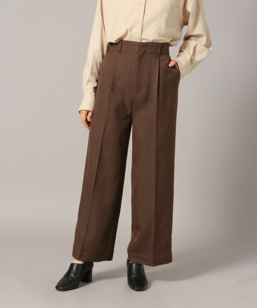 LOWRYS FARM（ローリーズファーム）の「ウールライクスラックスパンツ　857366（スラックス・レディース・ダークブラウン/イエロー/ブラウン/ホワイト系その他・MEDIUM/LARGE）」の20枚目の写真