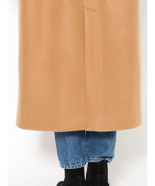 Ungrid（アングリッド）の「ウール混ロングコート（チェスターコート・レディース・ブラック/キャメル・SMALL/MEDIUM）」の20枚目の写真