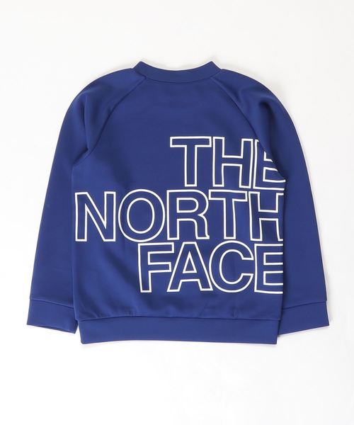 THE NORTH FACE（ザノースフェイス）の「ザ ノース フェイス MT TRACK CREW（スウェット・キッズ・ブラック/グレー/ブルー・130cm/140cm/150cm）」の4枚目の写真
