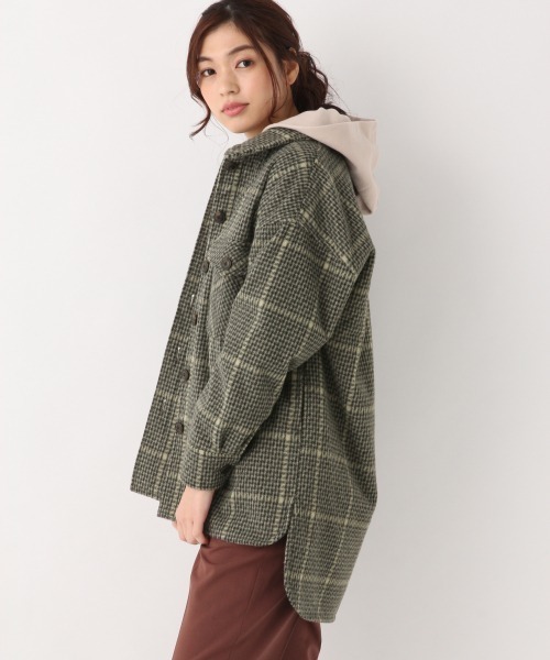 GLOBAL WORK（グローバルワーク）の「CPOブルゾン/859085（ブルゾン・レディース・グレー系その他/ベージュ系その他3/ダークブラウン/チャコールグレー・FREE）」の2枚目の写真