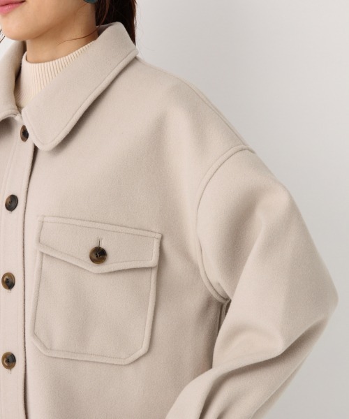 GLOBAL WORK（グローバルワーク）の「CPOブルゾン/859085（ブルゾン・レディース・グレー系その他/ベージュ系その他3/ダークブラウン/チャコールグレー・FREE）」の13枚目の写真