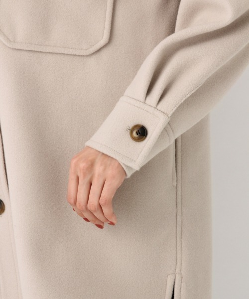 GLOBAL WORK（グローバルワーク）の「CPOブルゾン/859085（ブルゾン・レディース・グレー系その他/ベージュ系その他3/ダークブラウン/チャコールグレー・FREE）」の15枚目の写真