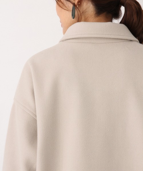 GLOBAL WORK（グローバルワーク）の「CPOブルゾン/859085（ブルゾン・レディース・グレー系その他/ベージュ系その他3/ダークブラウン/チャコールグレー・FREE）」の18枚目の写真