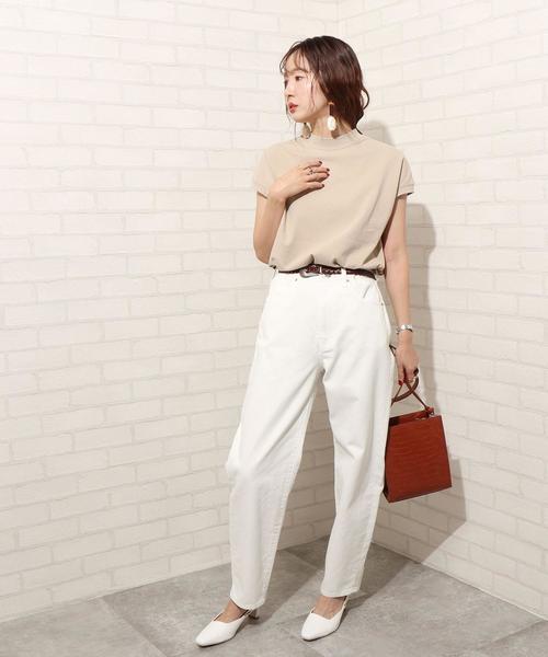 coen（コーエン）の「USAコットンコクーンデニムパンツホワイト（デニムパンツ・レディース・ホワイト・MEDIUM/SMALL/LARGE）」の11枚目の写真