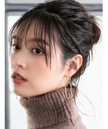 fifth | ダブルリングゴールドピアス(ピアス（両耳用）)