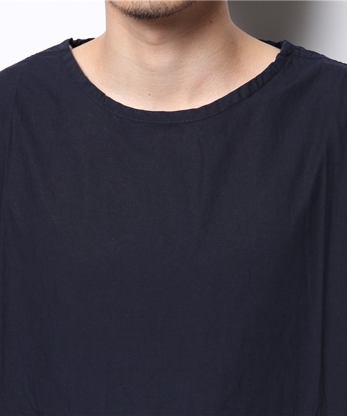 CIAOPANIC（チャオパニック）の「【Ciaopanic】TWC袖メッシュSS（シャツ/ブラウス・メンズ・ネイビー/ホワイト・MEDIUM/LARGE）」の6枚目の写真