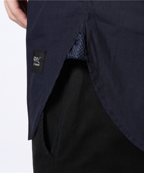 CIAOPANIC（チャオパニック）の「【Ciaopanic】TWC袖メッシュSS（シャツ/ブラウス・メンズ・ネイビー/ホワイト・MEDIUM/LARGE）」の9枚目の写真