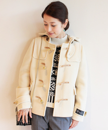 BEAUTY&YOUTH UNITED ARROWS | BYBC ∵パイルメルトンショートダッフル/オフホワイト◆(ダッフルコート)