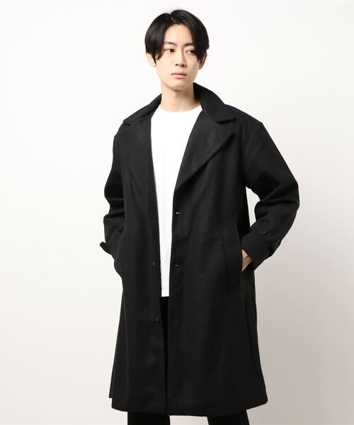 セール Sa It メルトンウールbigチェスターコート チェスターコート B I D ビーアイディー のファッション通販 Zozotown