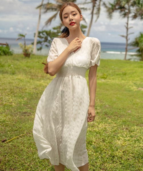 Sybilla 花柄 ノースリーブ ロングワンピース