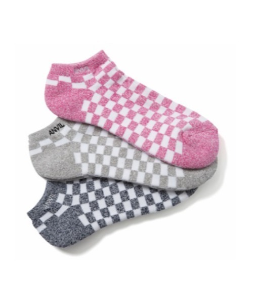 ANVIL(アンヴィル)の「【ANVIL】3パック アンクルソックス/3P Ankle Socks/ANS030 MURS(ソックス/靴下・メンズ・ホワイト/ブラック/マルチ/ブラックミックス/チェック/グレー/グレー系その他2/クリア/その他1/その他3/その他2/その他/その他6/ブラック系その他/その他5/その他4/ブラック系その他3/ホワイト系その他2/その他14/その他12/ブラック系その他2/ホワイト系1・FREE)」の16枚目の写真