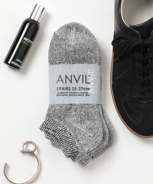 ANVIL(アンヴィル)の「【ANVIL】3パック アンクルソックス/3P Ankle Socks/ANS030 MURS(ソックス/靴下・メンズ・ホワイト/ブラック/マルチ/ブラックミックス/チェック/グレー/グレー系その他2/クリア/その他1/その他3/その他2/その他/その他6/ブラック系その他/その他5/その他4/ブラック系その他3/ホワイト系その他2/その他14/その他12/ブラック系その他2/ホワイト系1・FREE)」の21枚目の写真