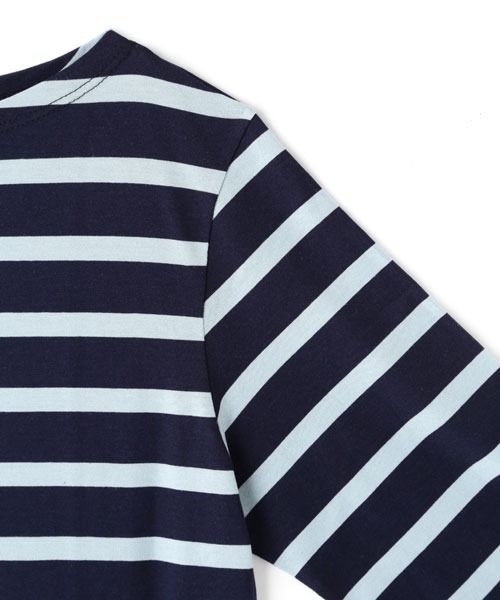 SUNSPEL(サンスペル)の「SUNSPEL / WOMEN’S Q82 STRIPE(Tシャツ/カットソー・レディース・ネイビー・1/2/3)」の10枚目の写真
