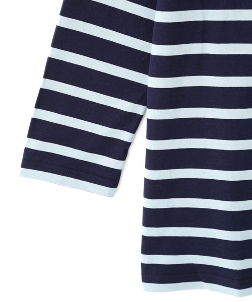 SUNSPEL(サンスペル)の「SUNSPEL / WOMEN’S Q82 STRIPE(Tシャツ/カットソー・レディース・ネイビー・1/2/3)」の13枚目の写真