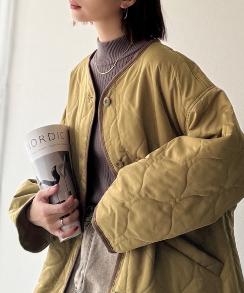 セール】《JaVaジャバ コラボ》大人のこなれ感。 ノーカラー