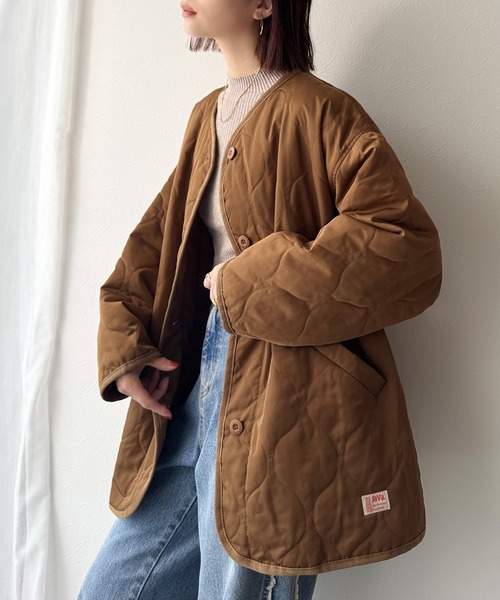 極美品！×BALMAINコラボノーカラーコート！ WEB限定】ノーカラーダブルウールコート(コート)｜TO BE CHIC