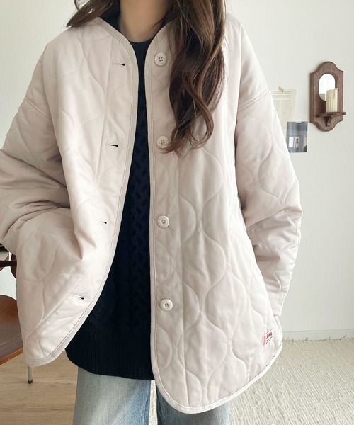 セール】《JaVaジャバ コラボ》大人のこなれ感。 ノーカラー オーバー