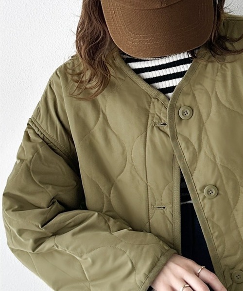 セール】《JaVaジャバ コラボ》大人のこなれ感。 ノーカラー オーバー