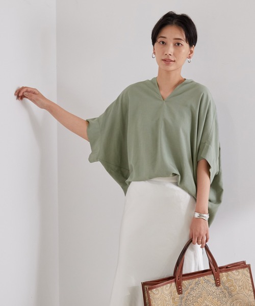 Adam et Rope&#39; - 未使用品 Adam et Rope&#39; オーバードルマンブラウス セール 60%OFF】【アウトレット店舗・WEB限定】ドルマンスリーブ