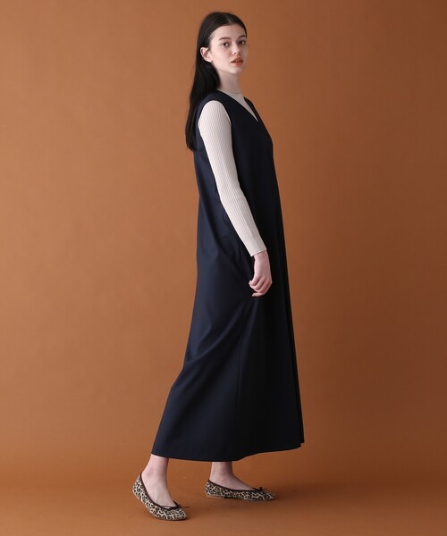 ドレステリアワンピース36 DRESSTERIOR（ドレステリア）の「Vネックボリュームワンピース